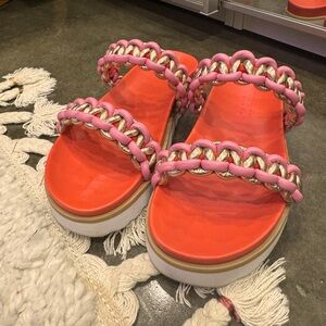 Schutz Braided Slides